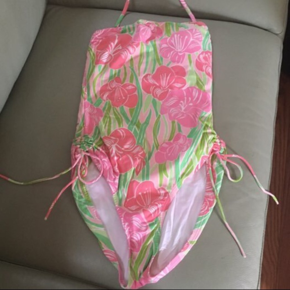 Lilly Pulitzer Bandeau Swimsuit XS